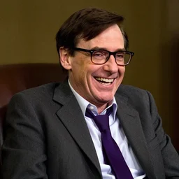 cinematic still of jim carrey as stephen hawking laughing