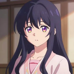 chromatic aberration anime portrait trending on pixiv soft lighting