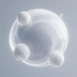 swirling orbs of light