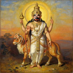 virupaksha, painting by greg rutkowski, j. c. leyendecker, artgerm