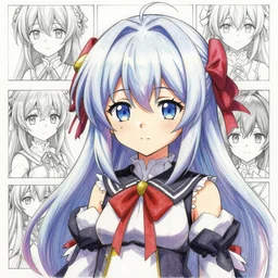 portrait of Remilia Scarlet from Touhou, drawn by WLOP, by Avetetsuya Studios, attractive character, colored sketch anime manga panel, trending on Artstation