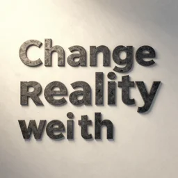 to change reality with a word, tonemapped, photorealistic, artstation