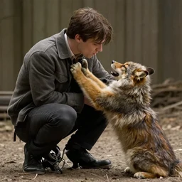 patrick bateman Beating a furry