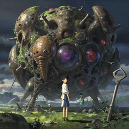 makoto shinkai concept art of the nodule dimension, key visual, ambient lighting, highly detailed, digital painting, artstation, concept art, sharp focus, by makoto shinkai and akihiko yoshida and hidari and wlop and greg rutkowski