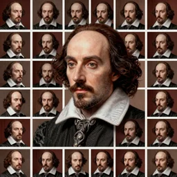 a stylegan digital image trained on thousands of theater photos from famous Shakespearean stage productions of Hamlet, deep emotional, highly dramatic, dark and modern, photorealistic, award winning
