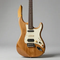 electric guitar designed by frank lloyd wright