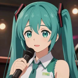 High quality portrait of vocaloid Xingchen. Art by Makoto Shinkai, Crunchyroll, pixiv, danbooru, HD, headshot, cinematic still, detailed anime face, bokeh, digital art, cel shading, vivid colors, ambient lighting
