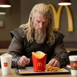 aragorn working on mcdonalds