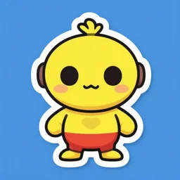 cute miss mascot a ‰ oko a ‰ oko chimecho super hero sticker art, cronobreaker, beeple game icon