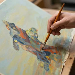 drop art painting