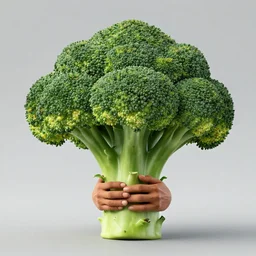 barack obama made out of broccoli