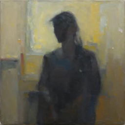 a solemn simulacrum, trending on artstation, masterpiece, abstract painting