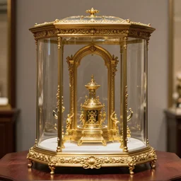 beautiful 4k monstrance intricate details