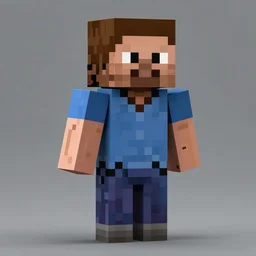 minecraft character screenshot of ozzy osbourne, 3 d blender render, 8 k, voxel art