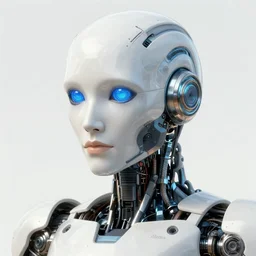 futuristic robot portrait, detailed intricate illustration, detailed illustration, hd, 4 k, digital art, overdetailed art, by greg rutkowski, by loish, complementing colors, trending on artstation
