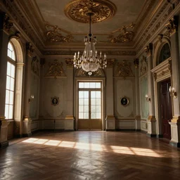A Baroque Ballroom as seen by Stanley Kubrick, 70mm