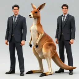 kangaroo man, character sheet, concept design, contrast, hot toys, kim jung gi, greg rutkowski, zabrocki, karlkka, jayison devadas, trending on artstation, 8 k, ultra wide angle, pincushion lens effect