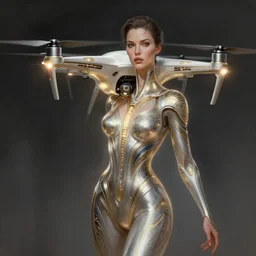 portrait of drone host from westworld, intricate, elegant, glowing lights, highly detailed, digital painting, artstation, glamor pose, concept art, smooth, sharp focus, illustration, art by artgerm and greg rutkowski, artey freytag