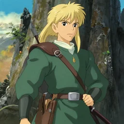legolas from the anime lord of the rings (1986), studio ghibli, very detailed, realistic