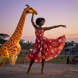 🤸🏿♂🎎🦜🕸💃🏽, hyper realistic photo, dusk, volumetric light, full colour, upscale, 8 k, masterpiece,