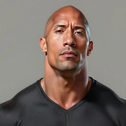portrait of dwayne johnson, expressive pose, futuristic, highly detailed, digital painting, artstation, concept art, smooth, sharp focus, by caravaggio