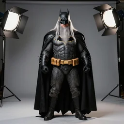 a photo of batman gandalf, 30mm sigma lens, studio lighting, HD