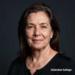 portrait of my mum, dark background, studio light, hdr, nikon 2 4 mm f / 1. 8 g, by sebastiao salgado