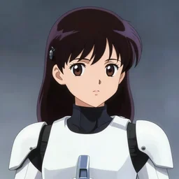 anime visual, star wars imperial army beautiful girl android, cute face by yoh yoshinari, katsura masakazu, studio lighting, dynamic pose, dynamic perspective, strong silhouette, anime cels, ilya kuvshinov, cel shaded, crisp and sharp, rounded eyes, moody