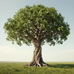 tree of life, surrealistic, digital art, highly detailed