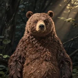 grumpy bear, studio ghibli