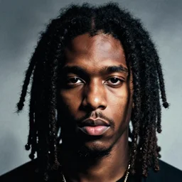 a close up of a person with dreadlocks, an album cover by David LaChapelle, reddit, precisionism, 1990s, smokey background, high definition