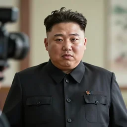 Movie still of Kim Jong-Un in BTS documentary