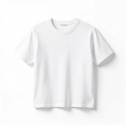 a pure white background