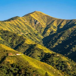 Mountain bright alps HD 4k Realistic colorful nam das in the style of nam das
