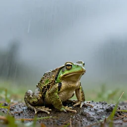 toads raining from the sky