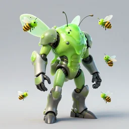 a new warframe based on green gooey bees
