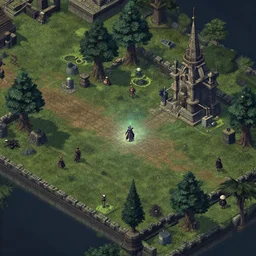 an elder scrolls isometric rpg