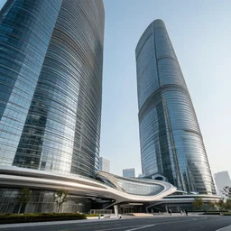 futuristic architecture