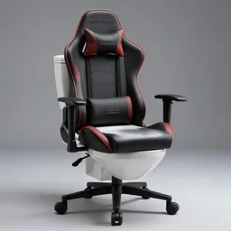 gaming chair as a toilet realistic 4 k studio photo