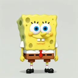 kanye west as a spongebob character