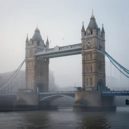 London fog, realistic, photo studio, HDR, 8k, trending on artstation