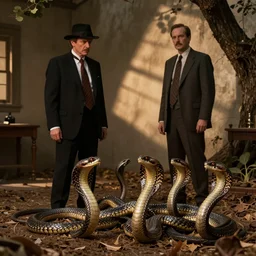 columbo detective investigating a case ( the case of the missing cobras )