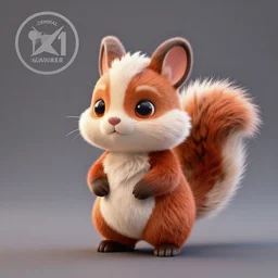 full body 3 d model of a very cute rabbit skunk furry fuzzy tail, a 3 d render zbrush central contest winner, rendered in maya, kunk, skunk, skunk vibrant, rendered in cinema 4 d, behance hd, daz 3 d, cgsociety, matte background