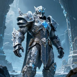 icecrown citadel in unreal engine 5. 8k high quality had render.