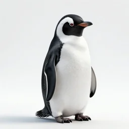digital art of a black and white penguin sitting in a wood white chair with sunglasses on at night!!! black blackground with some stars and a light coming from above, vector art by tom whalen, trending on polycount, neo - dada, chillwave, global illumination, synthwave