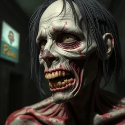 zombie in the style of junji ito. hyperdetailed photorealism, 1 0 8 megapixels, cinematic lighting