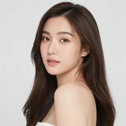 beautiful girl portrait by chanin suasungnern