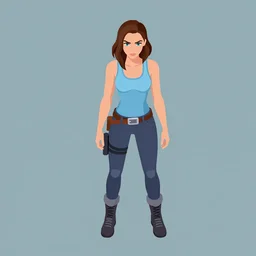 isometric view isometric view isometric view video game gal gadot player