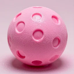 picture of a pink molten handball covered with a glittering and sparkling shiny powder, canon 5 0 mm, 4 k, hdr
