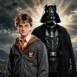 harry potter with darth vader